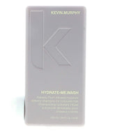 Kevin Murphy Hydrate Me Wash: botella elegante para cuidado diario y brillo suave.