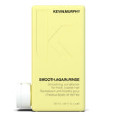 KEVIN.MURPHY SMOOTH.AGAIN RINSE sur la bouteille, douceur et brillance pour cheveux épais.