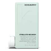 KEVIN.MURPHY Stimulate-Me.Wash: flacon ouvert, lavage clarifiant pour cuir chevelu frais.