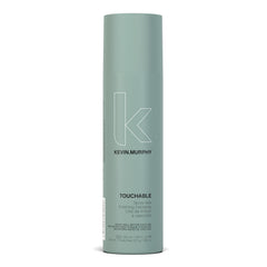 Kevin.Murphy TOUCHABLE Spray Wax Finish bottle shows weightless texture for defined, touchable styles.