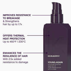 Kevin.MURPHY YOUNG.AGAIN, ingrediente Immortelle que mejora suavidad y elasticidad.