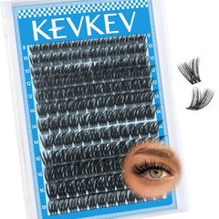 KevKev racimos de pestañas 144 unidades Cirrus, ideal para un aspecto natural.