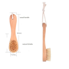 Detalle de cerdas ligeramente rígidas para exfoliar piel normal durante la exfoliación