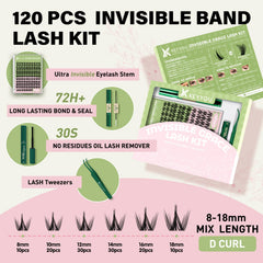 KEYYOU lash adhesive with sealer and remover enables long-wear and easy removal.