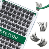 keyyou pestanas conjunto con curvatura Y01 D, 10 mm, aspecto natural