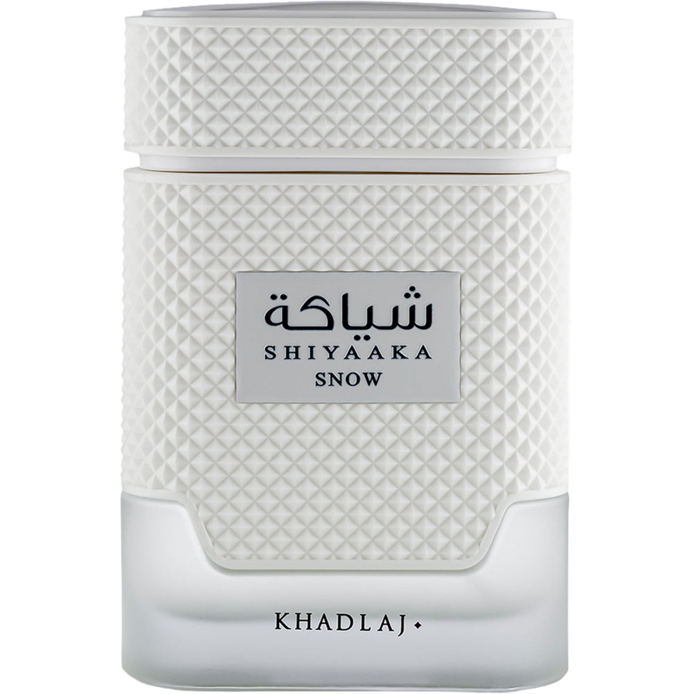 KHADLAJ PERFUMES Shiyaaka Snow: notas de salida cítricas para un inicio fresco y duradero