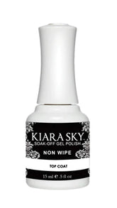 KIARA SKY capa superior brillo duradero para uñas con acabado profesional.