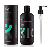 Kick Tea Tree Peppermint Condicionador, botella visible, aroma revitalizante para empezar el día con energía.