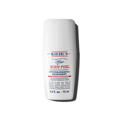 Kiehl's Body Fuel desodorante roll-on, protección 48 horas para axilas secas.