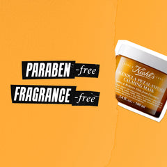 Kiehl's Calendula pétalos mascarilla, uso diario para piel más cómoda y suave.