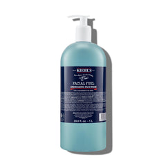 Kiehl's Facial Fuel: botella frontal, presentación clara para uso diario.