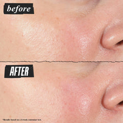 Textura cremosa del suero Kiehl's al extenderse suavemente