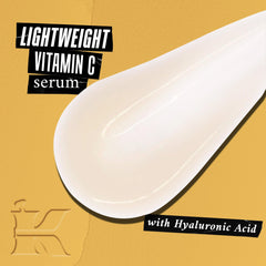 Kiehl's Sérum Vitamina C 12-5% en aplicación rápida para rostro.