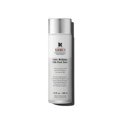 Kiehl's Tonico Leche Exfoliante en botella, mejora textura y luminosidad de la piel.