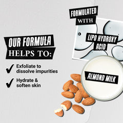 Kiehl's Tonico Leche Exfoliante muestra textura suave y piel más uniforme.