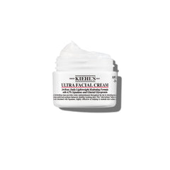 Kiehl's Ultra Facial Cream textura suave para hidratación diaria.