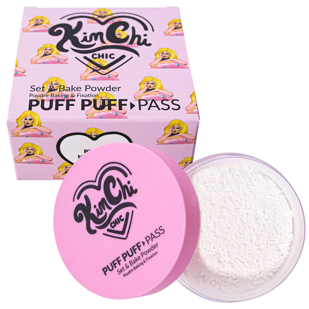 KimChiChic Puff Puff Pass ensemble : emballage élégant prêt au rangement.