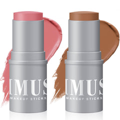 KIMUSE Contorno crema-stick duo para definir rasgos faciales.
