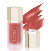 KIMUSE Liquid Blush, aplicación en esponja para un acabado suave y natural