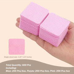 KINGMAS toallitas para retirar gel y esmalte con precisión.