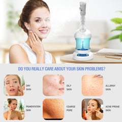 Kingsteam vaporizador facial con difusor de aceites esenciales para aromaterapia.
