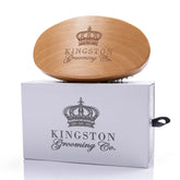 Kingston Grooming Co. Cepillo Wave 360, cerdas suaves reducen tirones en cabello y barba.
