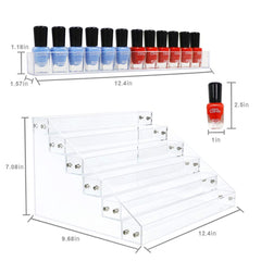 Kingtaily organizador acrílico para esmaltes, acceso rápido y ordenado