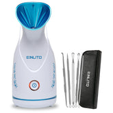 KINLITO Vaporizador Facial Nano Iónico: limpieza profunda de poros y piel fresca.