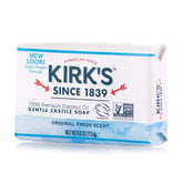 Kirks Castile Original, botella, cuidado suave de la piel para uso diario.