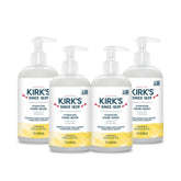 Kirks Jabón de Manos Hidratante con Coco y Aloe Vera, crema suave que hidrata tras lavado.