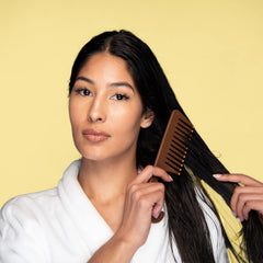 KISMETICS cepillo de ducha con aroma a coco para peinado aromático