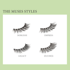 KISS Lash Couture Muses Duchess 16mm, banda flexible para mayor comodidad