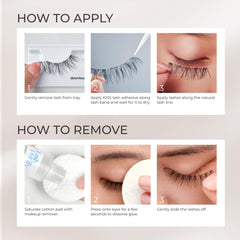 KISS Mis Lash All Mine, banda ultrafina para mayor comodidad.