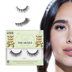 KISS The Muses Legacy 12mm, pestañas para un aspecto natural y duradero.