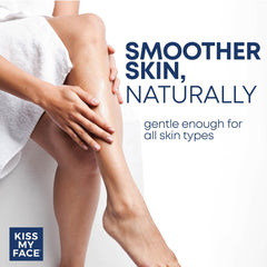 Kiss My Face Moisture Shave, envase de 11 oz con bomba.