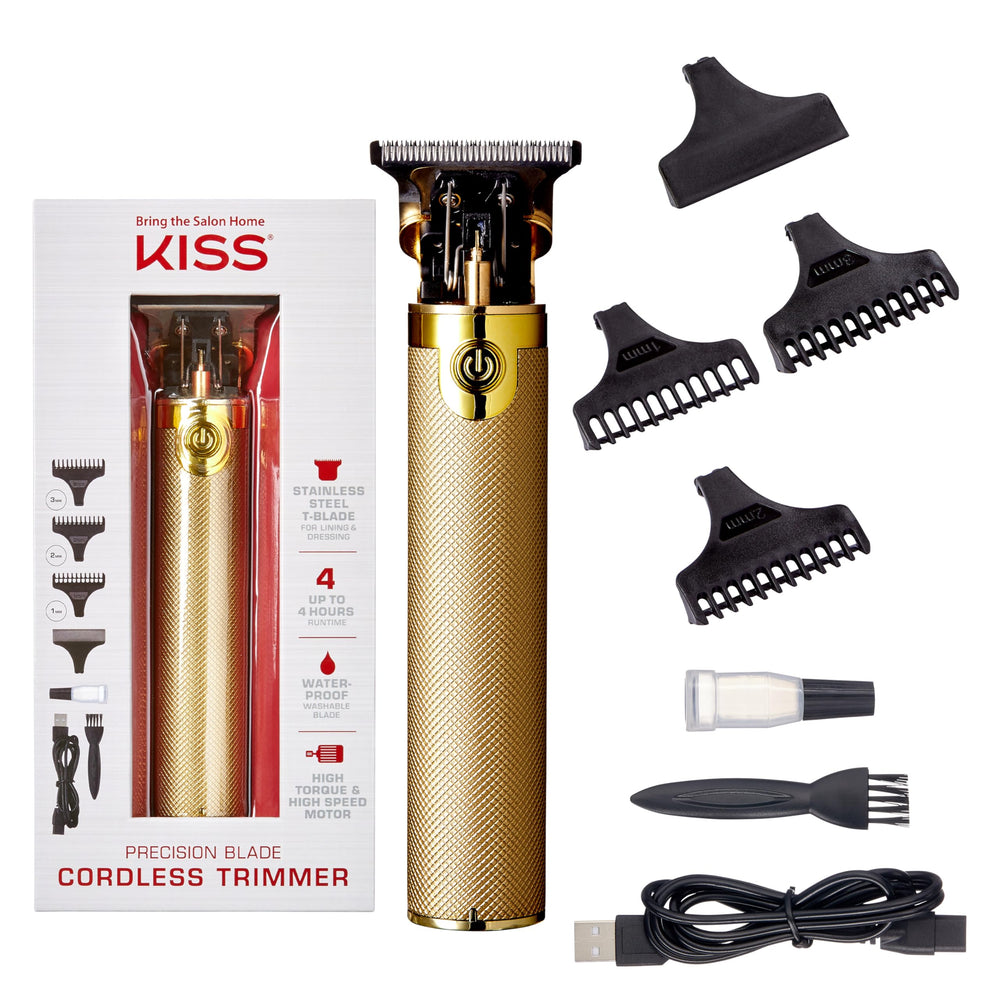 KISS Precision Blade: cuchilla en T de acero inoxidable para cortes limpios.