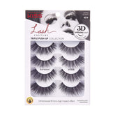 Kiss Triple Push-Up Bombshell 14mm con efecto llamativo para mirada impactante y natural.
