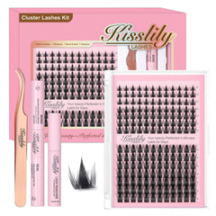 Kisslily conjunto de pestañas hada para un look suave