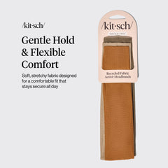 Bandas para cabello Kitsch con ajuste elástico para yoga