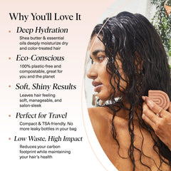 Kitsch barra acondicionador karité – hidratación profunda para cabello seco