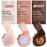 Kitsch bolsa jabón malla rosa, ideal para viajar y mantener el jabón seco.