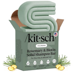Kitsch champú en barra con romero y biotina, cabello más saludable
