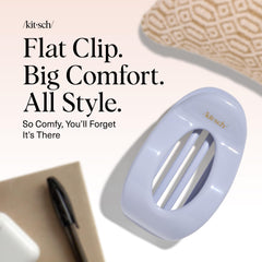 Kitsch Clip Plano, agarre firme para cabello grueso o fino.
