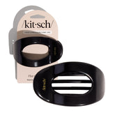 Clip plano grande de Kitsch para mujer, agarre firme para peinados duraderos.