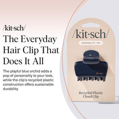 Kitsch Clips Medianos: sujeción antideslizante, ideal para cabellos gruesos o finos.