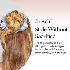 Kitsch coleteros para cola de pelo, sujeción suave para todo tipo de cabello