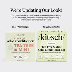 Kitsch acondicionador-bar árbol de té y menta, textura ligera sin pesadez.