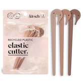 Cortador de elastico para pelo de Kitsch para niñas, quita gomas sin tirar.