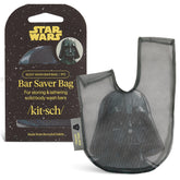 Kitsch Darth Vader bolsa-jabon-malla: diseño patentado para guardar jabón en la ducha.