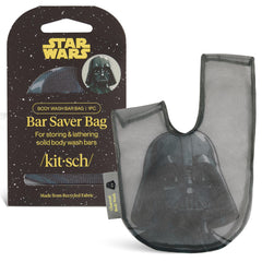 Kitsch Darth Vader bolsa-jabon-malla: diseño patentado para guardar jabón en la ducha.